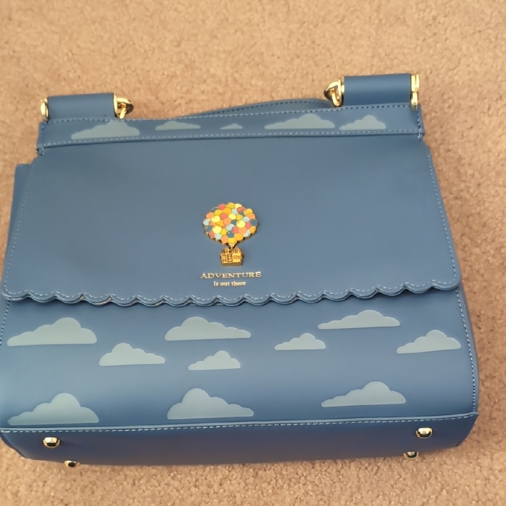 Loungefly Disney Pixar Up Clouds Crossbody Bag